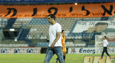 גיא לוזון. נהנה מסגל כמעט מלא באימון (אמיר לוי) גיא לוזון. נהנה מסגל כמעט מלא באימון (אמיר לוי)