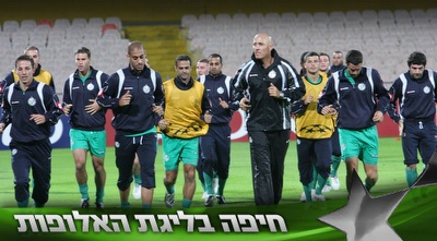 הירוקים מתאמנים לקראת יובה (עמית מצפה)