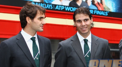 רפאל נדאל ורוג´ר פדרר. (GettyImages) רפאל נדאל ורוג´ר פדרר. (GettyImages)