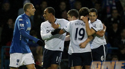 הווילנס חוגגים על חשבון פומפי. גרנט: &qout;ספגנו שערים קלים&qout; (GettyImages)