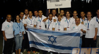 נבחרת אס&qout;א בכדורגל אולמות במהלך טורניר אליפות העולם