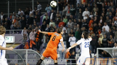 אסי בלדוט וגולן חרמון עולים לכדור גובה (שי לוי) אסי בלדוט וגולן חרמון עולים לכדור גובה (שי לוי)