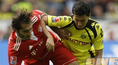 שהין מול אלטינטופ. קרב טורקים במשחק העונה הגרמני (רויטרס)