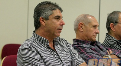 פרוספר אזגי וניסים בכר בפרסום הסגל (משה חרמון) פרוספר אזגי וניסים בכר בפרסום הסגל (משה חרמון)