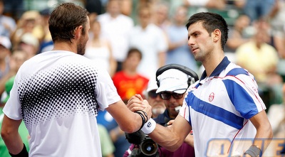 ג´וקוביץ´ ופיש נפרדים (GettyImages)