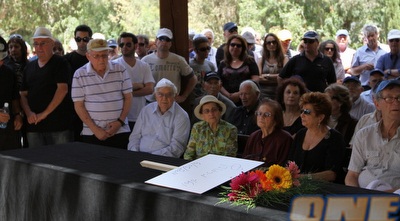 חולקים כבוד אחרון למאמן ואיש גדול (מור שאולי)