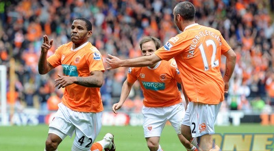 שחקני בלקפול חוגגים (GettyImages) שחקני בלקפול חוגגים (GettyImages)