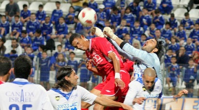 גיא חיימוב מרחיק ניסיון של פרנסמן (משה חרמון)