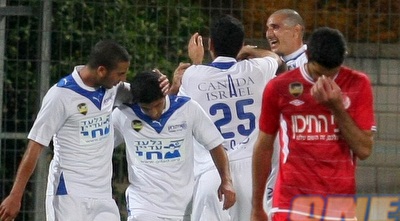 קרית שמונה חוגגת את שער הניצחון (משה חרמון)