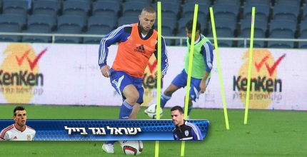 בן שהר. חזר להתאמן עם החברים בנבחרת (עמית מצפה)