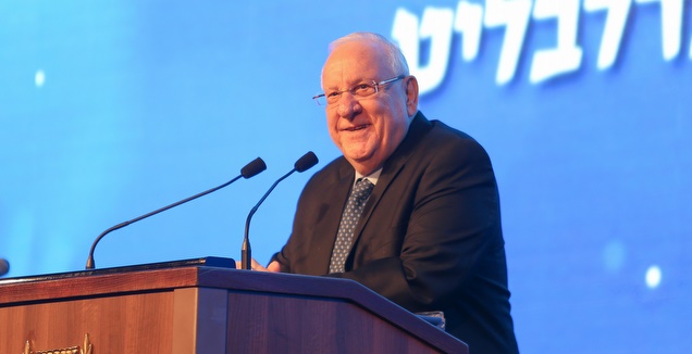 נשיא המדינה רובי ריבלין (אחמד מוררה)