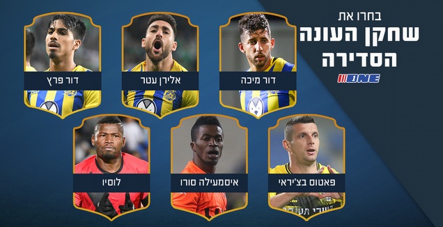 המועמדים לשחקן העונה הסדירה בליגת העל (מערכת ONE)