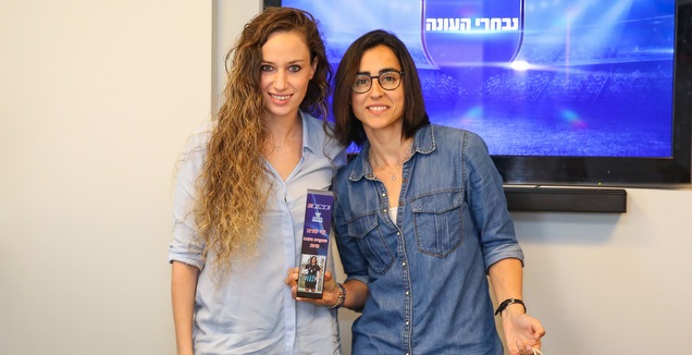 שי שדה עם קארין סנדל (איציק בלניצקי)