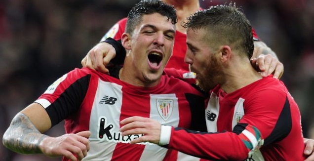 איקר מוניאין חוגג עם אנדר קאפה (La Liga)