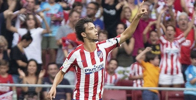 ז'ואאו פליקס חוגג (La Liga)