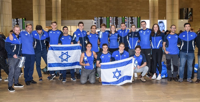 נבחרת ישראל בשחייה בנתב&qout;ג (נעם מורנו)
