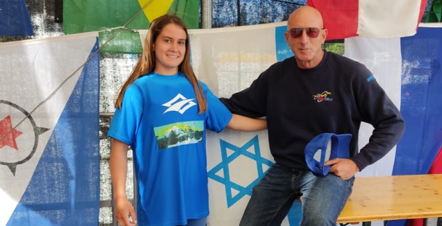 רוני מאיר ודניאלה פלג (באדיבות איגוד השייט)