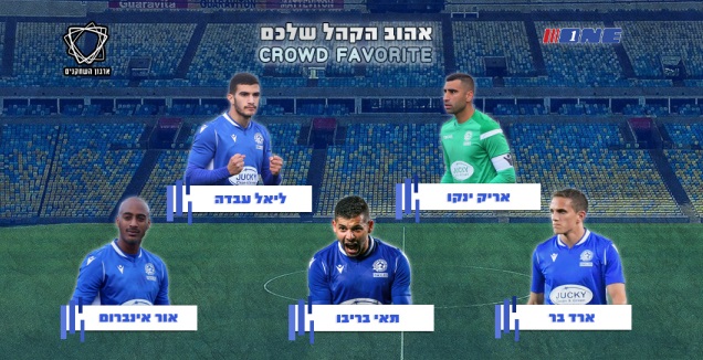 בחירת השחקן האהוב במכבי פתח תקווה (צלמי ONE)