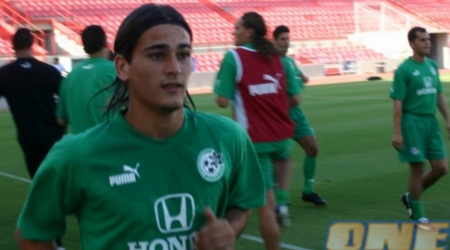 מאור בוזגלו במדי מכבי חיפה. לוי הודה שזו היתה טעות לשחררו