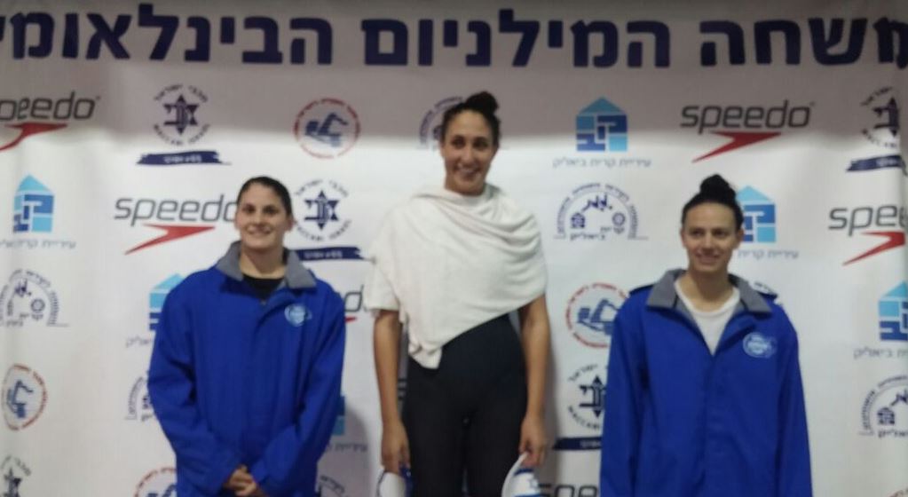 שיא ישראלי לאנדראה מורז ב 200 מטרים חופשי!