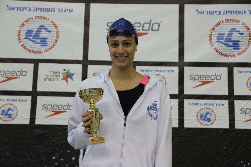 שיא נוער חדש לזוהר שיקלר ב 100 מטרים חופשי