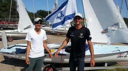 כהן ופרויליך. יייצגו את ישראל באליפות אירופה הפתוחה במפרשיות 470