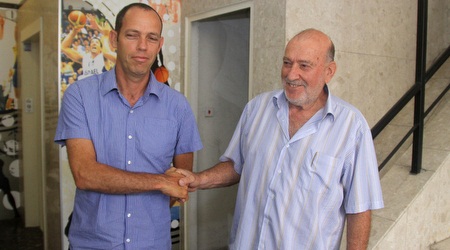 צביקה ליבר ועמירם הלוי (רדאד ג´בארה)