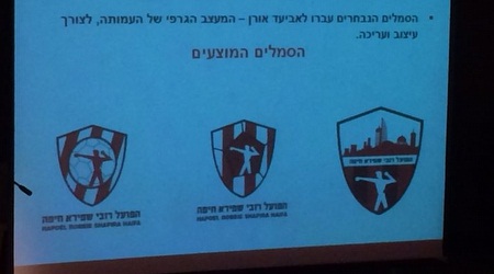 הסמלים שהוצעו לאוהדי הקבוצה החדשה (גל ברקן)