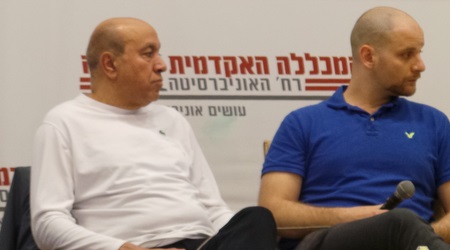 זוהיר בהלול ואוריאל דסקל (לירון שרון)