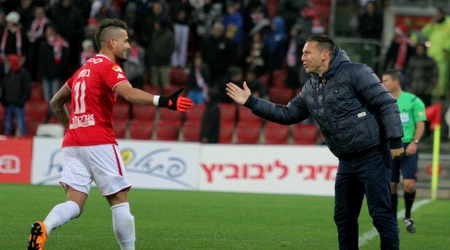 מאור בוזגלו עם ברק בכר (משה חרמון)