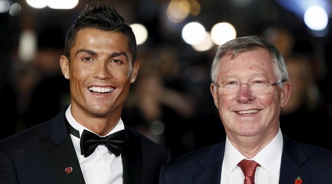 Alex Ferguson and Cristiano Ronaldo (Reuters)