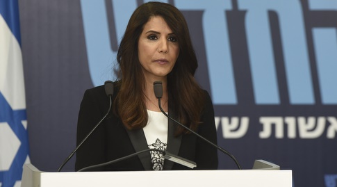 Alona Barkat speaks (Noam Moreno)