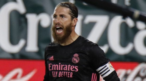 סרחיו ראמוס חוגג (La Liga)