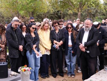 הספדים בהלוויתו של דיוויד פדרמן ז"ל